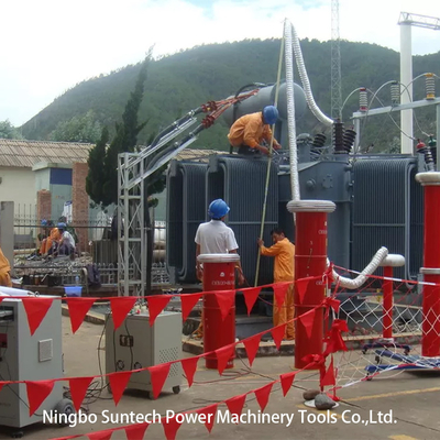 110KV Güç Alt İstasyonu Testleri İçin Sahada AC Rezonant Test Sistemi