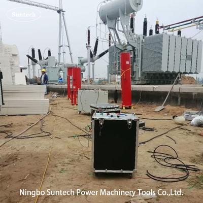108kVA 27kV 100kV Serisi Yüksek Voltajlı Rezonanslı Test Sistemi Taşınabilir Tipi