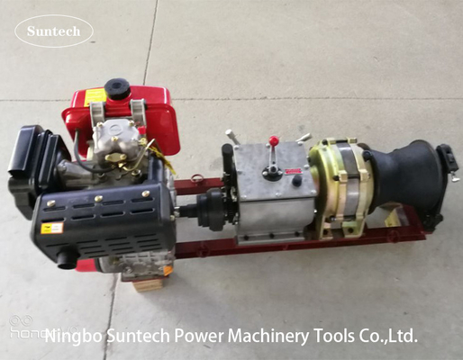 Güç İnşaat Dizel Powered Vinç Kablo Çekme Motor Powered Vinç