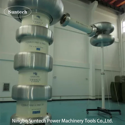600KV PD Ücretsiz Yüksek Voltajlı Test Sistemi, Kısmi Serbestleme Ölçme Ekipmanı