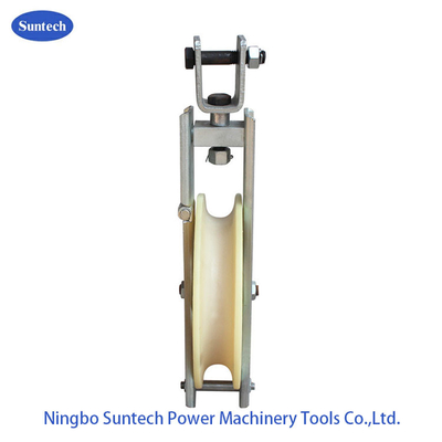 660mm MC Naylon Kasnak ile 20kN OPGW Tel Çekme Ekipmanı