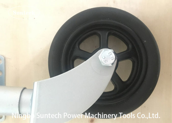 8" Tek Teker 1500 Lb Römork Kriko 10" Yan Saplı Seyahat