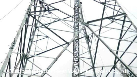 A Shape Lattice Gin Pole Tower Montaj Aletleri İnşaat İşleri
