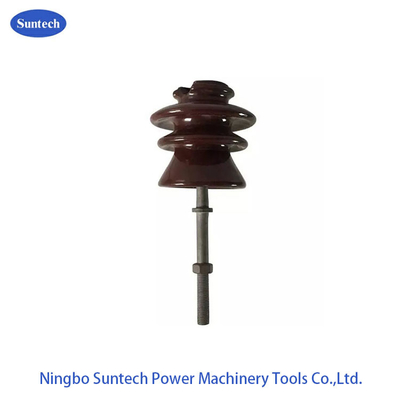 Camlı Pimli Yüksek Gerilim Porselen İzolatörler 11KV P - 11 - Y