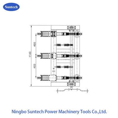 GB3804 3 Fazlı AC 12KV Dış Mekan Vakum Yük Arası İzolasyon Anahtarı
