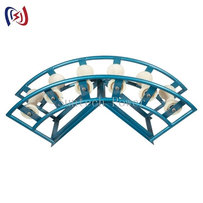 Telekomünikasyon Yeraltı Kabloları Pithead Roller Conductor Stringing Tools
