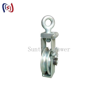 Sonlama Bloku Kablosu Pulley Wheel Sessizlik Dönüşüm çekiş tek blok pulley halat