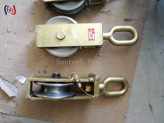 Sonlama Bloku Kablosu Pulley Wheel Sessizlik Dönüşüm çekiş tek blok pulley halat