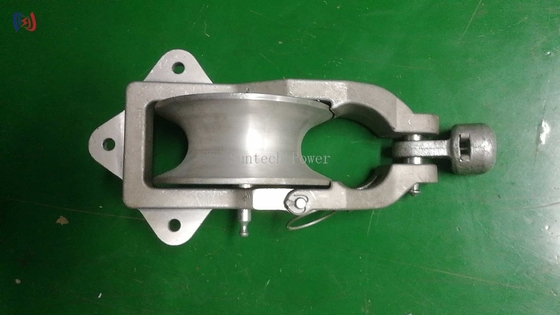 Universal Stringing Pulley Block Elektrik Enerjisi İnşaatı İçin Temel Üstten İletişim Hatları Araçları