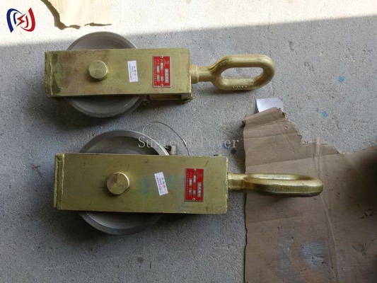 Yüksek Performanslı Kondüktör Düğme Aletleri, Kolay ve Konforlu Sıkıştırma İçin Yan Açılışıyla Son Pulley Blok