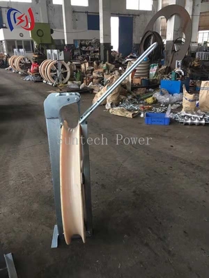 508 X 75MM Ağır Güçlü Tel İpi Çubuk Yönetici İp Blokları