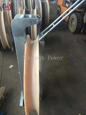 508 X 75MM Ağır Güçlü Tel İpi Çubuk Yönetici İp Blokları