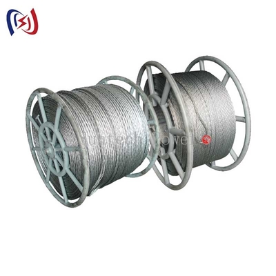 Elektrik hattı inşaatı için yüksek dayanıklı galvanizli kablo