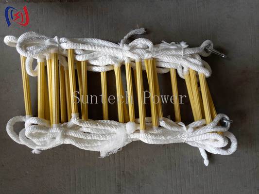 Profesyonel Yalıtımlı Halat Merdiven Canlı Hat Çalışması Yüksek Gerilim Bakımı İçin