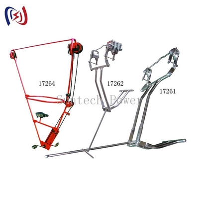 Dar Alan Elektrik İşleri İçin Kompakt Tek İletkenli Trolley