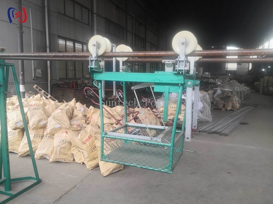 Elektrik hattı bakımı için ağır görevli iki paketli iletken denetim arabası