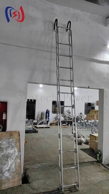 Alüminyum Alaşımlı Merdiven 2.5-7M 150KG Kapasiteli Endüstriyel