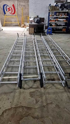 Alüminyum Alaşımlı Merdiven 2.5-7M 150KG Kapasiteli Endüstriyel