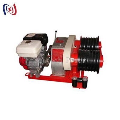 6JJCS-50J elektrik hattı inşaatı için.3-9KW çift davul vinç