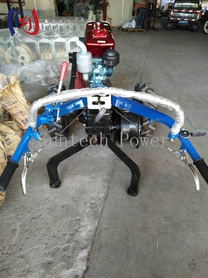 15 HP Walking Tractor Winch 1040mm Elektrik hattı inşaatı için tekerlek tabanı