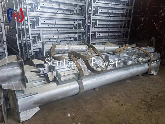 Akım hatları için elektrikli çelik boru sütunları 1 yıllık garanti