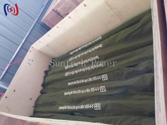 Yüksek Voltajlı İzole Değiştirme Çubuğu 10-500kv Adlık Voltajı 3-8M Toplam Uzunluğu ve Güvenli Elektrik Değiştirme için 3-4 Düğüm Sayısı