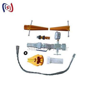 Kanal sistemlerinde fiber optik kablo yerleştirme için profesyonel kablo üfleyicisi seti