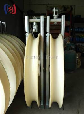 Ağır Hizmet Tipi 822 Serisi İletken Çekme Bloğu, R570 Bükülme Yarıçapı ve 760x120x480mm Dış Ölçüler