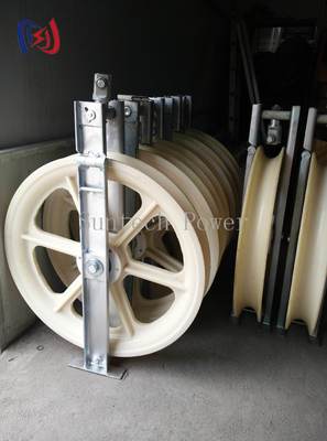 Ağır Hizmet Tipi 822 Serisi İletken Çekme Bloğu, R570 Bükülme Yarıçapı ve 760x120x480mm Dış Ölçüler