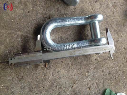 Enerji Hattı İnşaatı için Dövme Yüksek Mukavemetli GXK Kelepçe, 100mm Kasnak Genişliği ve 8-23mm OPGW Çapı