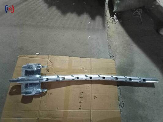 Yüksek gerilimli aktarım hatları için 80-180KN nominal yükü ve 75-125mm genişliğinde iki paket iletken için ağır görevli baş tahtası