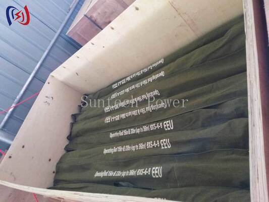 Profesyonel 10-500KV Anma Gerilimi Anahtar Çubuğu, Güvenli Çalışma İçin 3-8M Toplam Uzunluk ve 3-4 Düğüm Sayılı