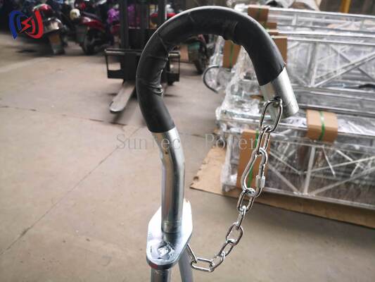 1.5KN nominal yükü, 3-10M uzunluğu ve güvenli yükseltilmiş erişim için 30KG-100KG ağırlığı ile ağır görevli çerçeve çalışma platformu