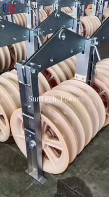 1040 Serisi Yüksek Gerilimli Büyük Çaplı İletim İletkenleri Çekme Gerdirme Makarası