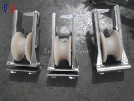 5-20KN nominal yükü ve 1.7-4.2KG ağırlığı ile karmaşık açı ve yön değişiklikleri için gökyüzüne doğru kayma ipleme bloğu