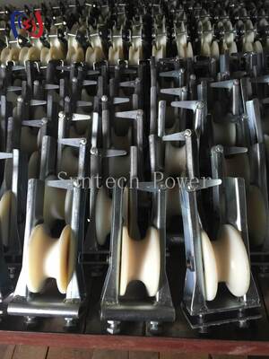 5-20KN nominal yükü ve 1.7-4.2KG ağırlığı ile karmaşık açı ve yön değişiklikleri için gökyüzüne doğru kayma ipleme bloğu