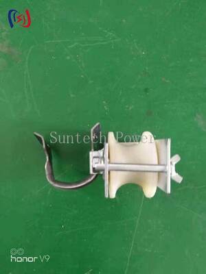 Oturma ve asma tipi 5-20KN nominal yükü ve hafif 2,1-3,4KG'lık hava hattı kurulum için çift kullanımlı ipleme bloğu