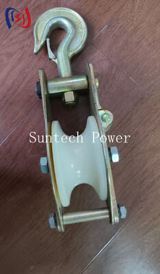 Kaldırma ve Arma için 10-200KN Nominal Yük Döküm Çelik Kasnaklı Ağır Hizmet Tipi Kaldırma Takımları