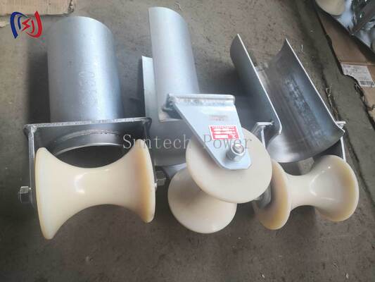 D Serisi Kablo Giriş Koruma Roleri, korozyona dayanıklı ve düşük sürtünme kablo çekimi için 80-200 mm boru çaplı