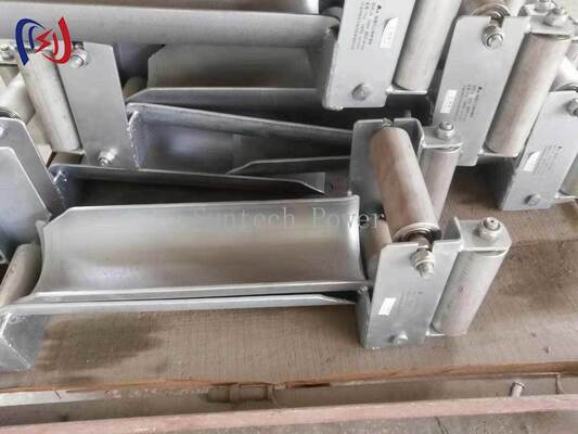 Profesyonel Çerçeve Kablo Roleri, 180mm Maks Kablo Çapı, 20KN Değerlendirilmiş Yük ve Yeraltı Kurulumları için Korozyona Dirençli Tasarım