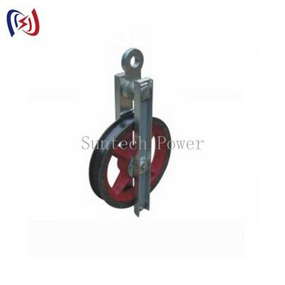 Düşük Sürtünmeli Kasnak ve 50KN Nominal Yük ile Sorunsuz ve Verimli Kablo Yönü Değişiklikleri için Profesyonel Yüksek Hızlı Döndürme Bloğu