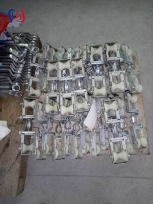 Mekanik avantaj ve korozyon direnci için 2KN değerli yüklü profesyonel iki katlı blok