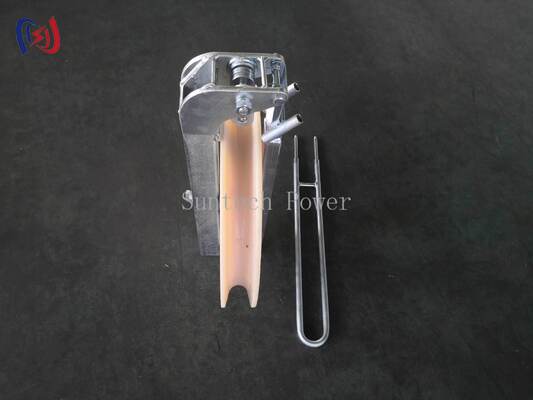 Profesyonel Helikopter İpleme Bloku Φ508×75 Şef ve 1-5 Şefli Havadaki Kondüktör Montajı