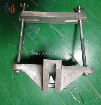 Çok yönlü hava ileticisi montajı için 178x76mm kürek çaplı ve 10KN nominal yüklü evrensel ipleme bloğu