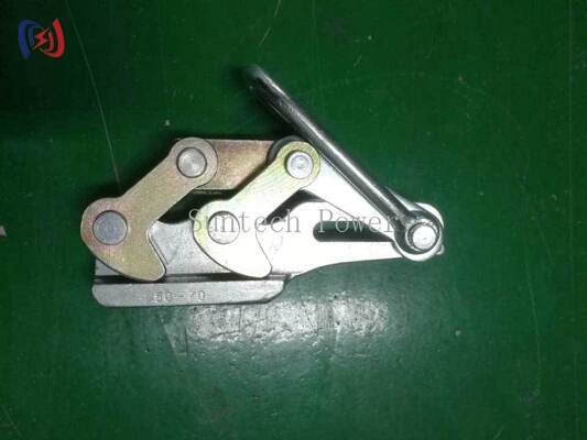 11-15mm Kablolar için 10-30KN Değerlendirilmiş Yüklü Profesyonel Çift Cam Toprak Tel Yakalayıcı ve Korozyona Dirençli Get Along Klem