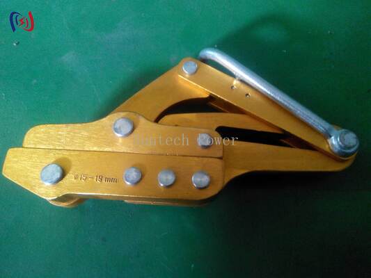 Profesyonel Optik Kablo Kablosu Yakalayıcısı 8-20mm Kablo Çapı ve 16-25KN Değerli Yükle Güvenli Fiber Optik Kablo Çekimi için