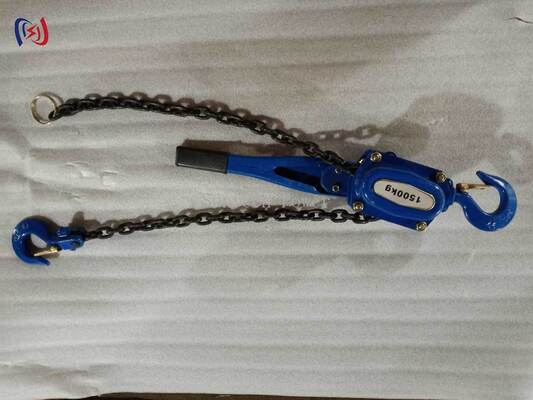 Elektrikli ekipmanlarda enerji bağımsız ve hassas yük konumlandırması için 5-90KN nominal yüklü profesyonel zincir tipi sapı kaldırıcı