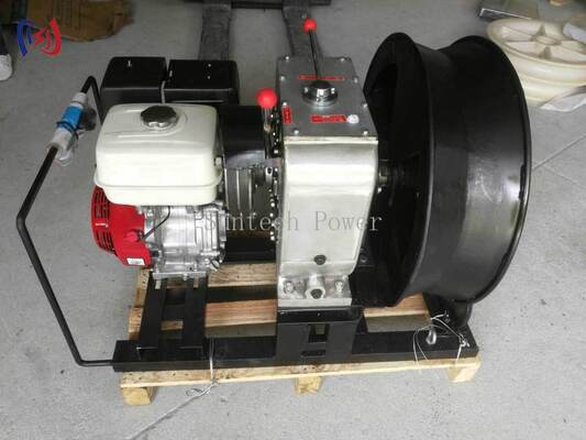 2.94-6.61KW güç ve 1.25-3T çekiş gücü ile güç kablosunun yalıtımını ve kablosunu verimli bir şekilde kaldırmak için profesyonel çekirdek öğütme alıcı makinesi