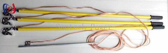 Professional Grounding Lead for 10-500KV Voltage with 25-50mm2 Copper and 1000-5500mm Total Length for Safe Electrical Grounding