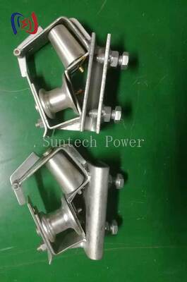 Yüksek gerilim açısı değişimi için profesyonel Skyward Corner Stringing Block, LGJ25-185 güç hattı inşaatı için 5KN nominal yükle